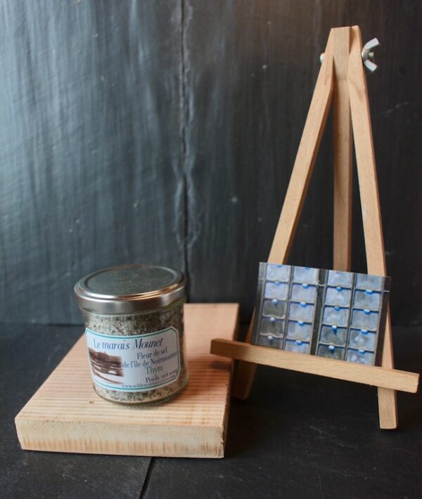 Fleur de sel THYME jar